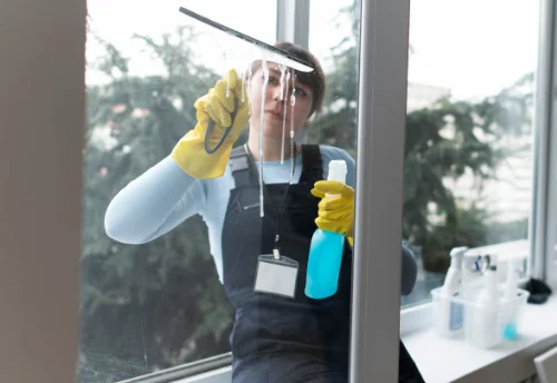 Nettoyage de vitres intérieures et extérieures à Pouydesseaux